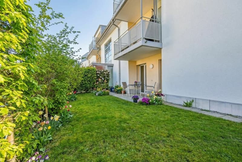 Directly on the city border - 3.5-room garden apartment in a quiet and natural location (11)