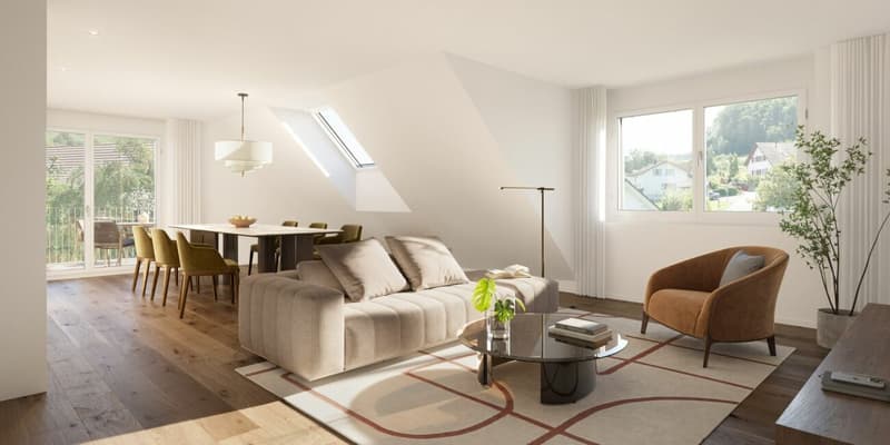 Habiter avantageusement à Weiach : appartement neuf de 4,5 pièces (1)
