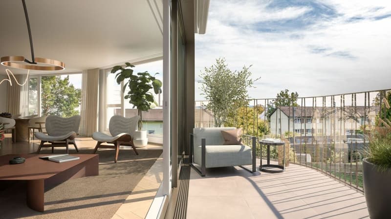 4.5-Zimmer-Gartenwohnung - Neubauprojekt ONA in Rüschlikon (11)