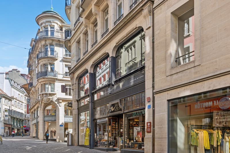 Arcade zur Miete im Hyperzentrum von Lausanne, Rue de Bourg (3)