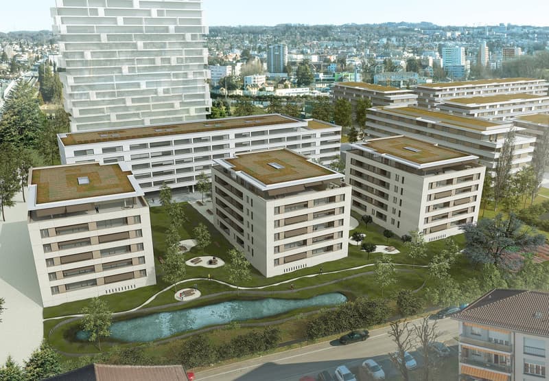 Nouveau! Quartier des Cèdres à Chavannes-près-Renens (1)