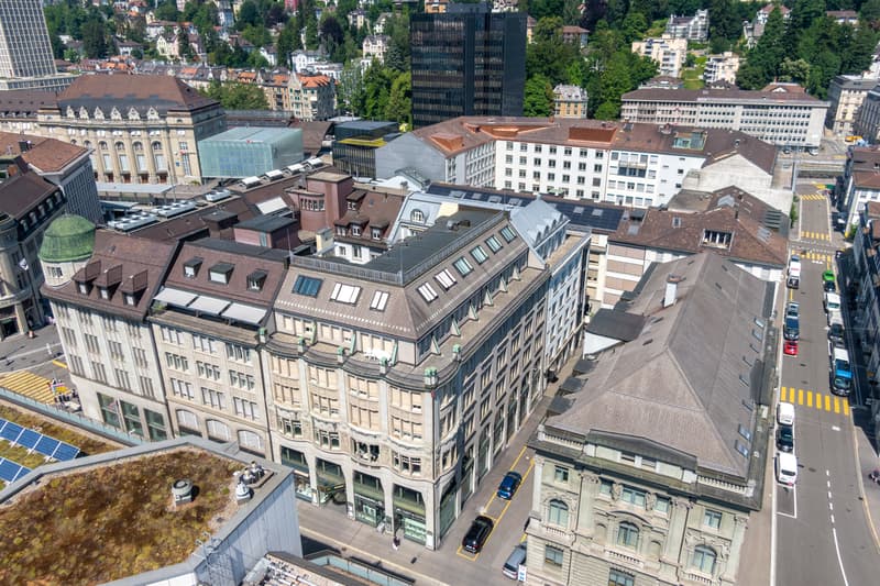 Arbeiten an Toplage - Bürofläche beim Hauptbahnhof St. Gallen (1)