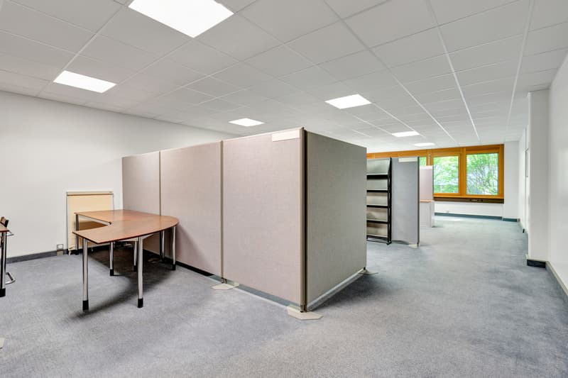 Möblierter Arbeitsplatz im High-Tech-Center (3)
