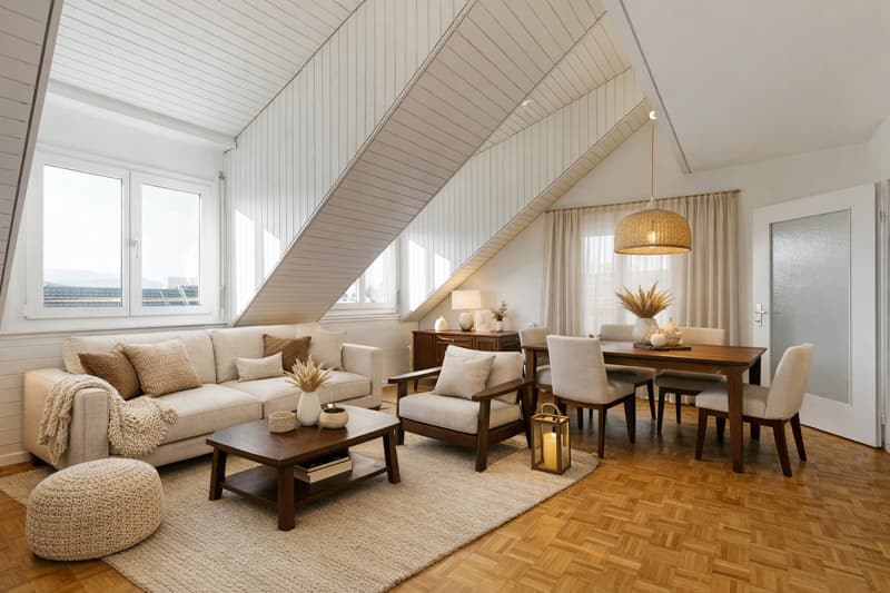 Appartements rénovés - 5.5 pièces Rue Marcello, Fribourg (1)