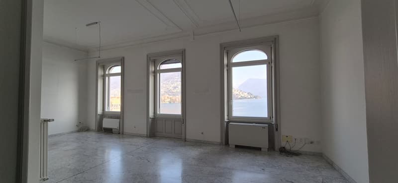 Bureau de prestige avec vue sur le lac à Via Nassa (3)
