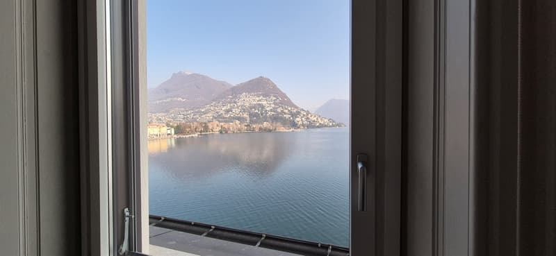 Bureau de prestige avec vue sur le lac à Via Nassa (7)