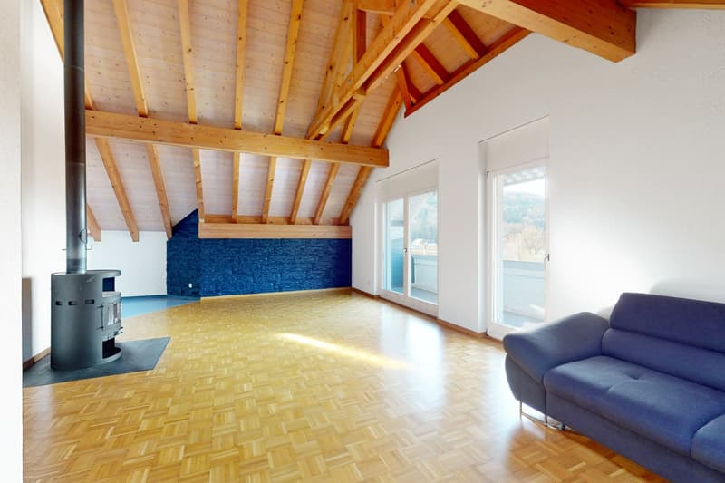 Loft apartment with a feel-good factor and its own chimney stove! (5)