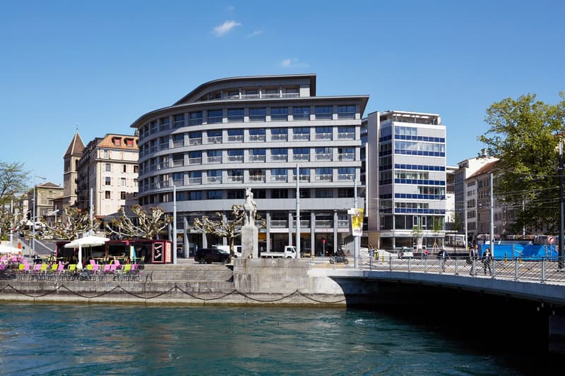 Place St-Gervais 1 - dans quartier des affaire en plein centre Genève (1)