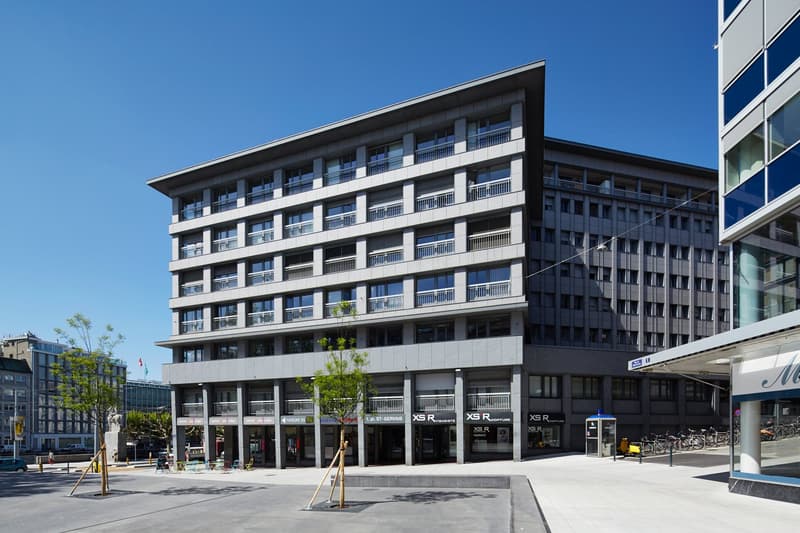 Place St-Gervais 1 - dans quartier des affaire en plein centre Genève (2)