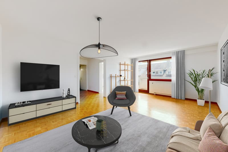 Spacious apartment for rent in Montreux (1)