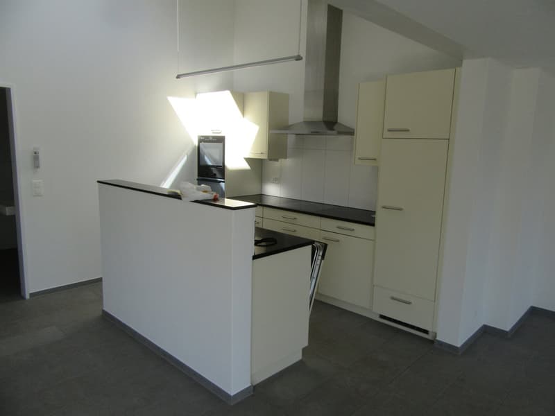 En haut. Vraiment spécial. Votre appartement en attique vous attend. (5)