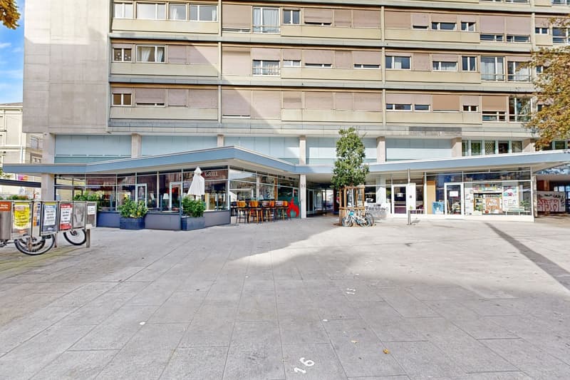 Die Nähe zum Bahnhof Cornavin (1)