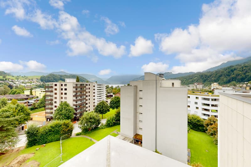 Dachwohnung mit grosser Terrasse und grossartiger Aussicht! (6)