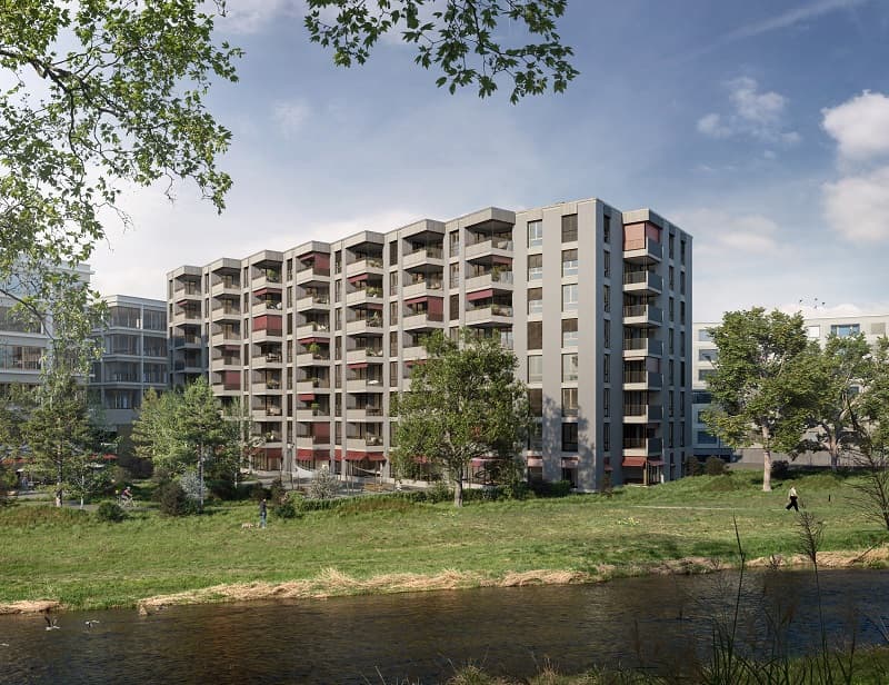 Moderne Wohnung in der Stadt Zürich (1)