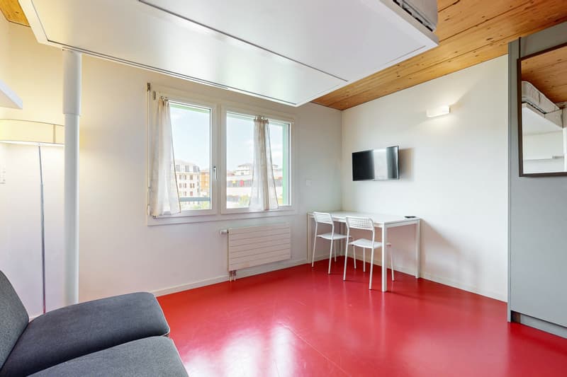 Ein möbliertes Studio - Gutes Angebot CHF 300.00 wird angeboten! (2)