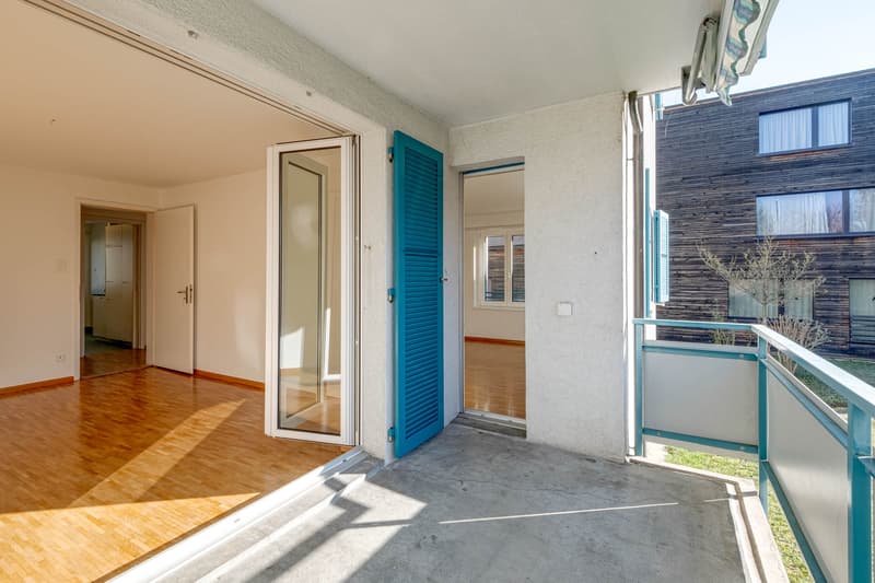 Ruhig gelegene Wohnung im Grünen und doch zentral! (6)