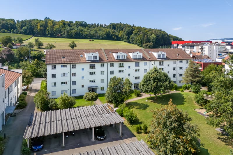 Beautiful residential area with a view of the green (1)