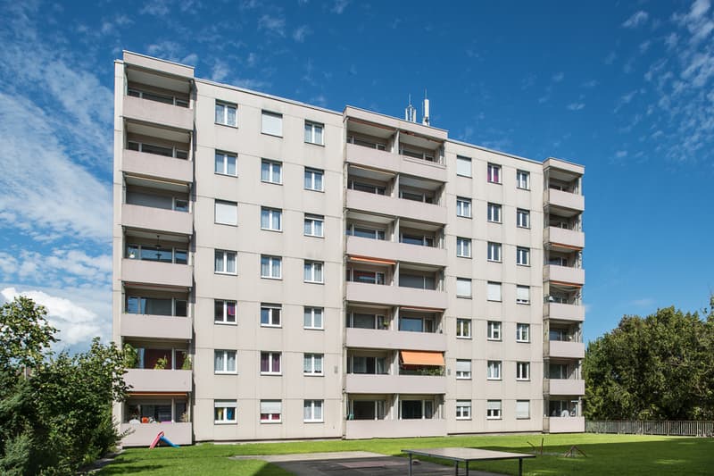 Bright apartment in the heart of Biberist is looking for you. (8)