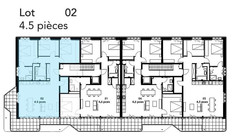 Nouveaux logements de standing 4.5 pièces à Epalinges (9)