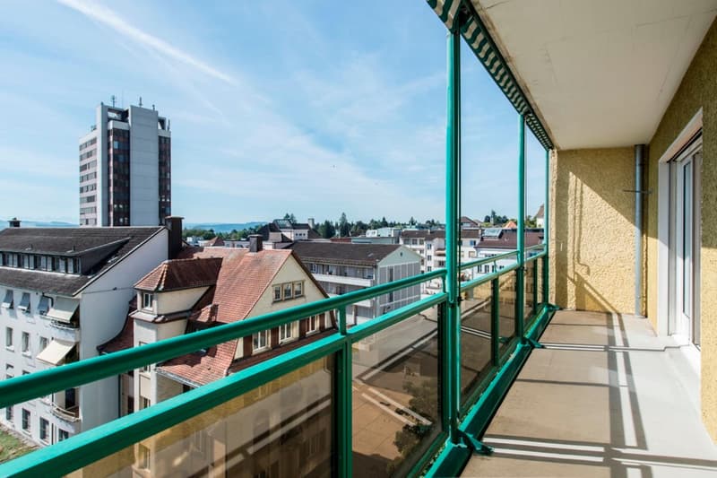Attikawohnung im 10. Obergeschoss - hoch hinaus. Kautionsfrei Wohnen. (6)
