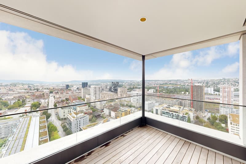 Habiter au dernier étage avec vue sur Zurich (1)