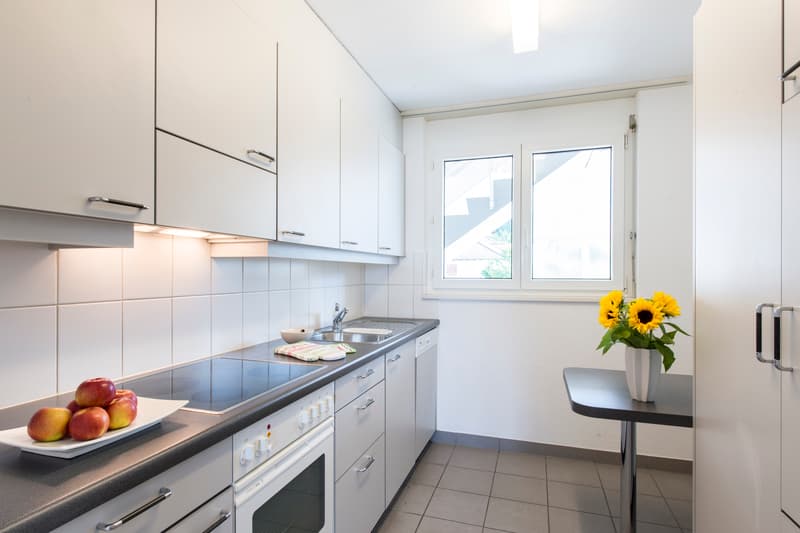 Lichtdurchflutete Erdgeschosswohnung mit Gartensitzplatz. (3)
