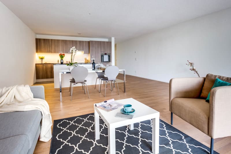 72 m² Wohnkomfort und 24.5 m² Balkon zum Geniessen! (7)