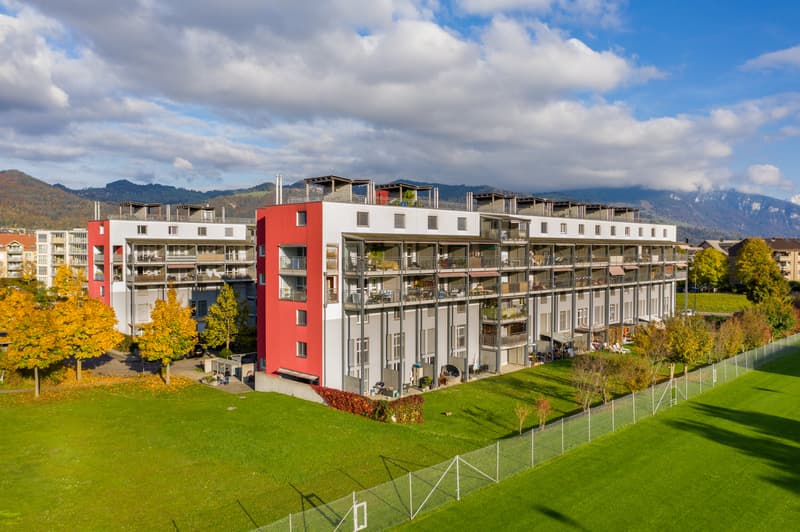 Moderne Maisonettewohnung mit traumhaftem Ausblick auf die Alpen (2)