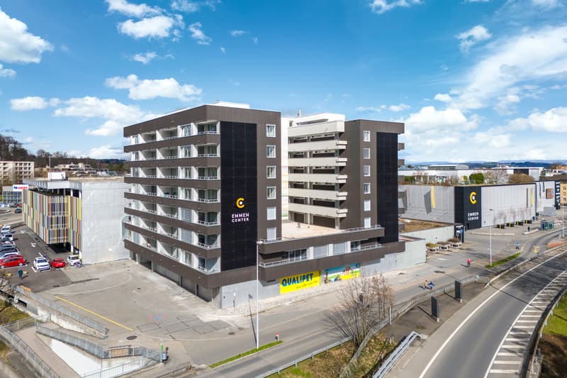 Urban wohnen im Herzen von Emmen moderne 2.5-Zimmer-Wohnung mit Balkon (1)