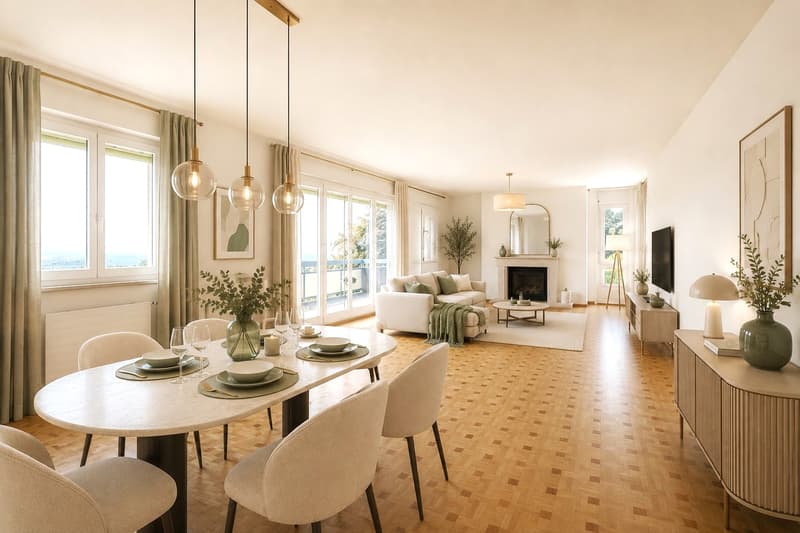 Votre logement à Pully avec vue panoramique ! (1)