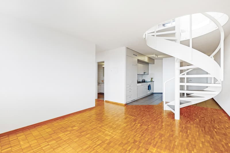 Über den Dächern von Solothurn - Galeriewohnung an zentraler Lage! (4)