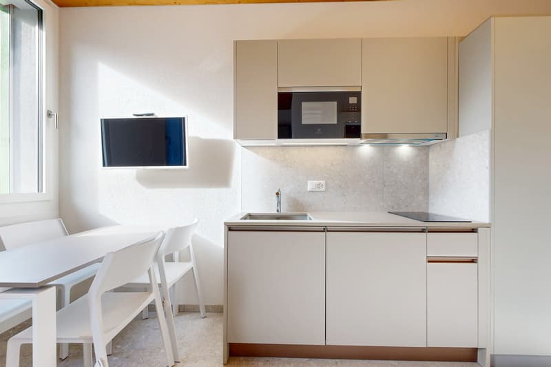 Un studio meublé - Bon TL CHF 300.00 offert ! (2)