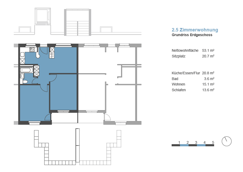 Kleinwohnung an zentraler und ruhiger Lage (6)