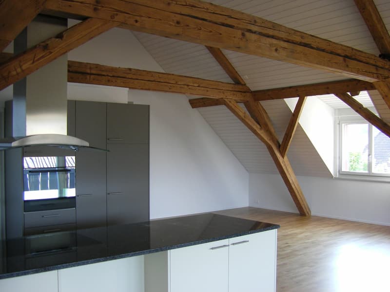 Charmante 4.5-Zimmer-Dachwohnung mit Balkon in Radelfingen (5)