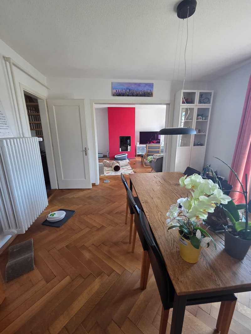 Charmante 6-Zimmer-Maisonette-Wohnung in Liebefeld – Altbau mit Charakter (7)