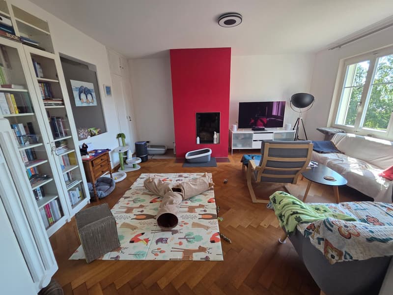 Charmante 6-Zimmer-Maisonette-Wohnung in Liebefeld – Altbau mit Charakter (8)