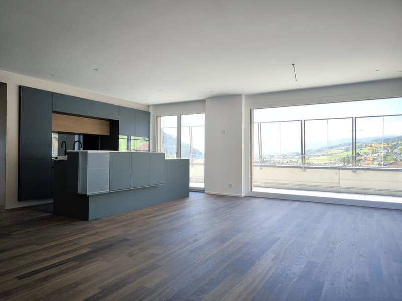 Moderne 4.5-Zimmer-Neubau-Attikawohnung mit Terrasse in Toffen (4)