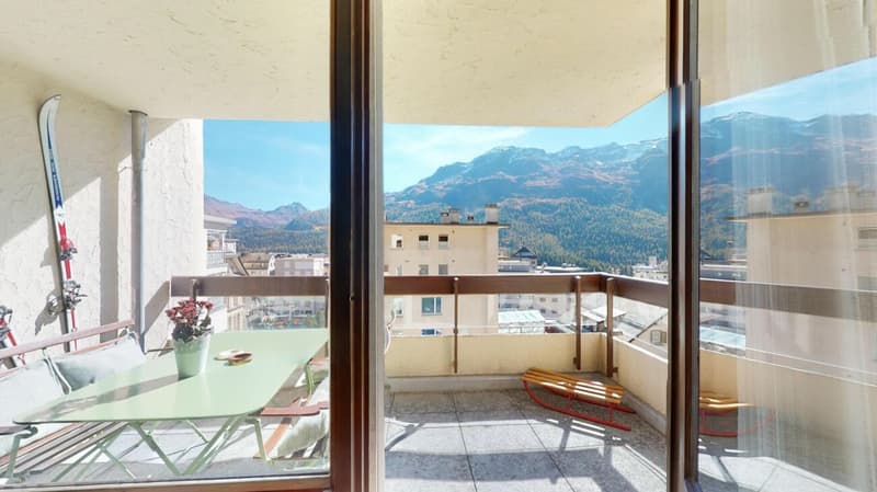 Zuhause im Herzen von St. Moritz - 4,5-Zimmer-Wohnung mit Panoramabalkon (3)