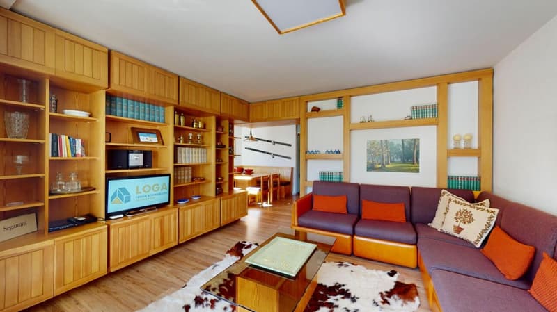 Zuhause im Herzen von St. Moritz - 4,5-Zimmer-Wohnung mit Panoramabalkon (2)