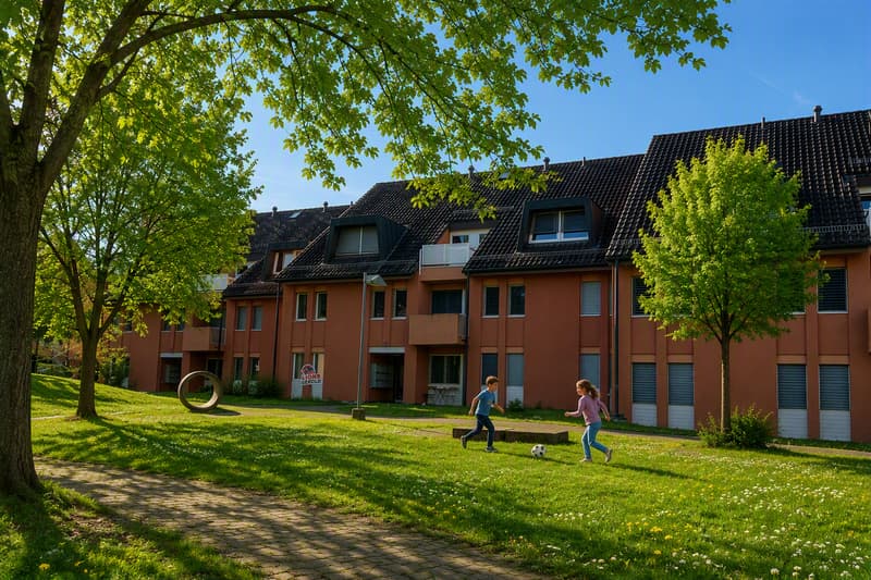 Gemütliche 4.5-Zimmerwohnung mit Gartensitzplatz (1)