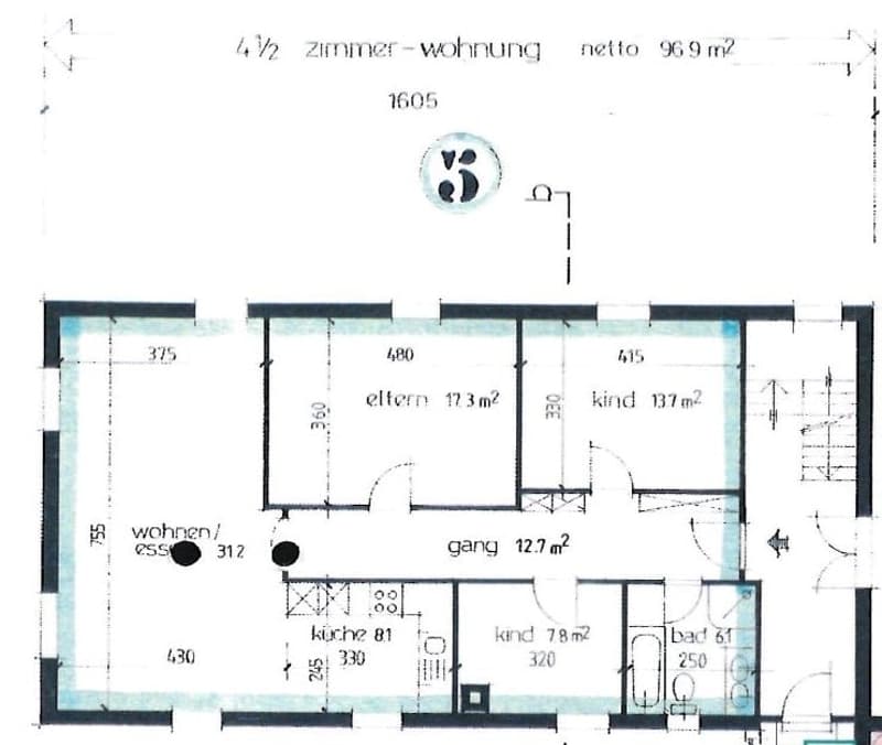Charmante 4.5-Zimmer-Wohnung mit Balkon in Triengen (6)