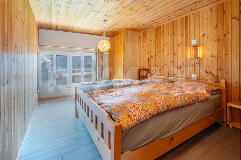 Charming 3-room holiday apartment with panoramic views in Gimmelwald near Mürren (11)