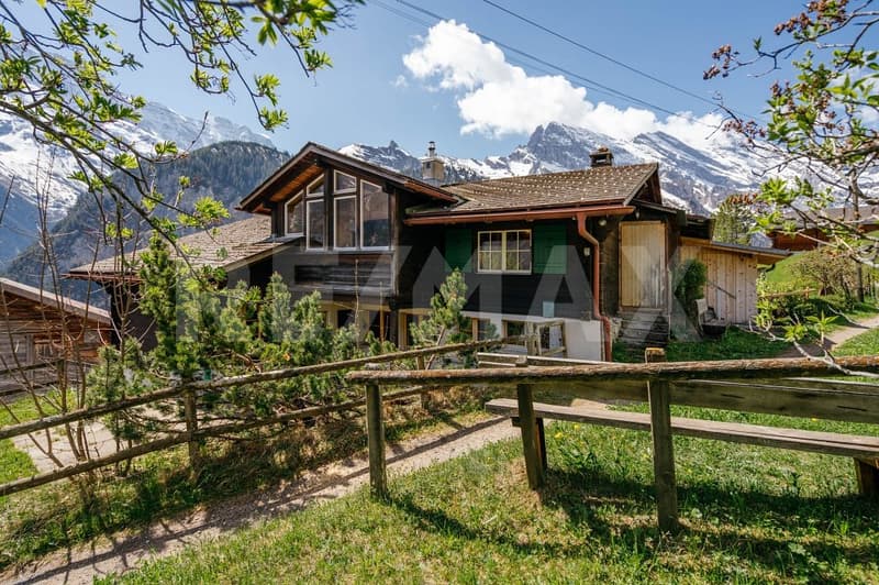 Charming 3-room holiday apartment with panoramic views in Gimmelwald near Mürren (3)