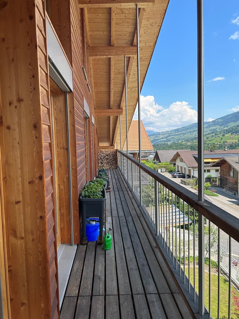 Modern 4.5 room apartment with a view of the Kandertal mountain world (2)