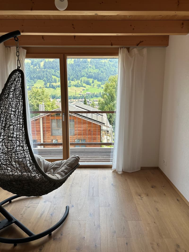 Modern 4.5 room apartment with a view of the Kandertal mountain world (4)