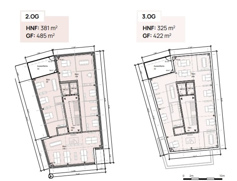 Espaces commerciaux modernes dans un immeuble neuf sur Dättnauerstrasse (6)