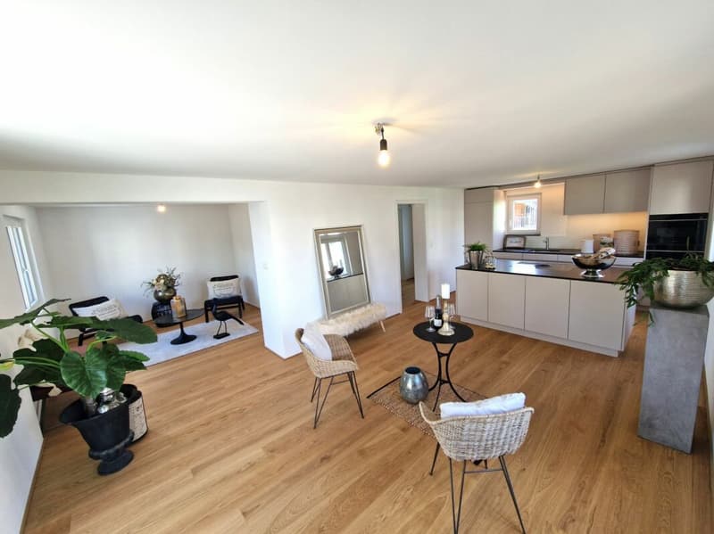 Renovated semi-detached house in an idyllic, quiet location in Widnau (2)