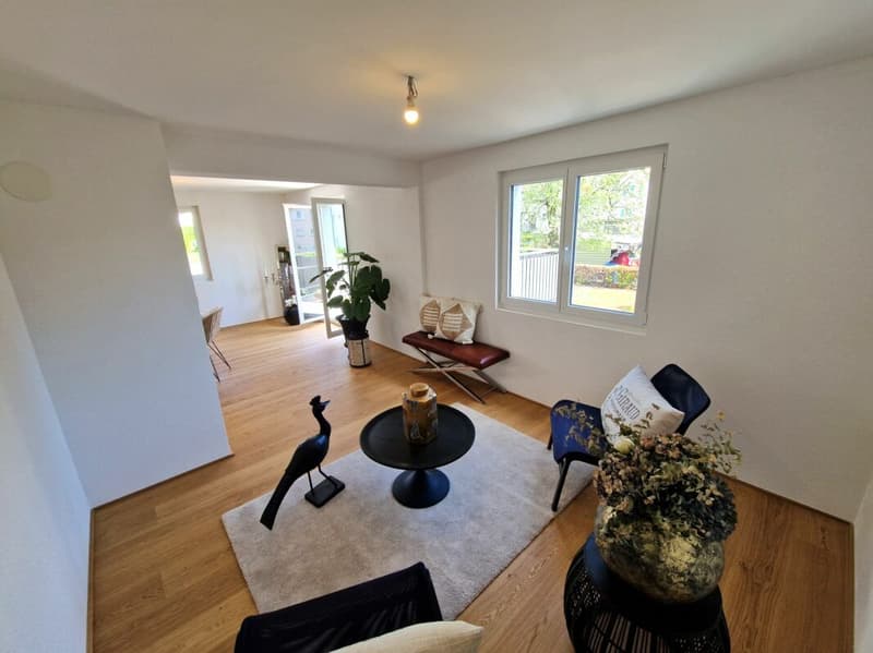 Renovated semi-detached house in an idyllic, quiet location in Widnau (3)