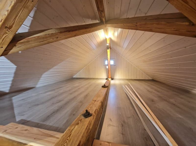 Helle, frisch renovierte 3.5-Zimmer-Dachwohnung mit Cheminée (9)