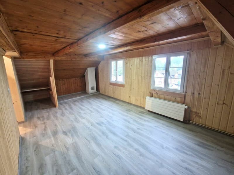 Helle, frisch renovierte 3.5-Zimmer-Dachwohnung mit Cheminée (5)